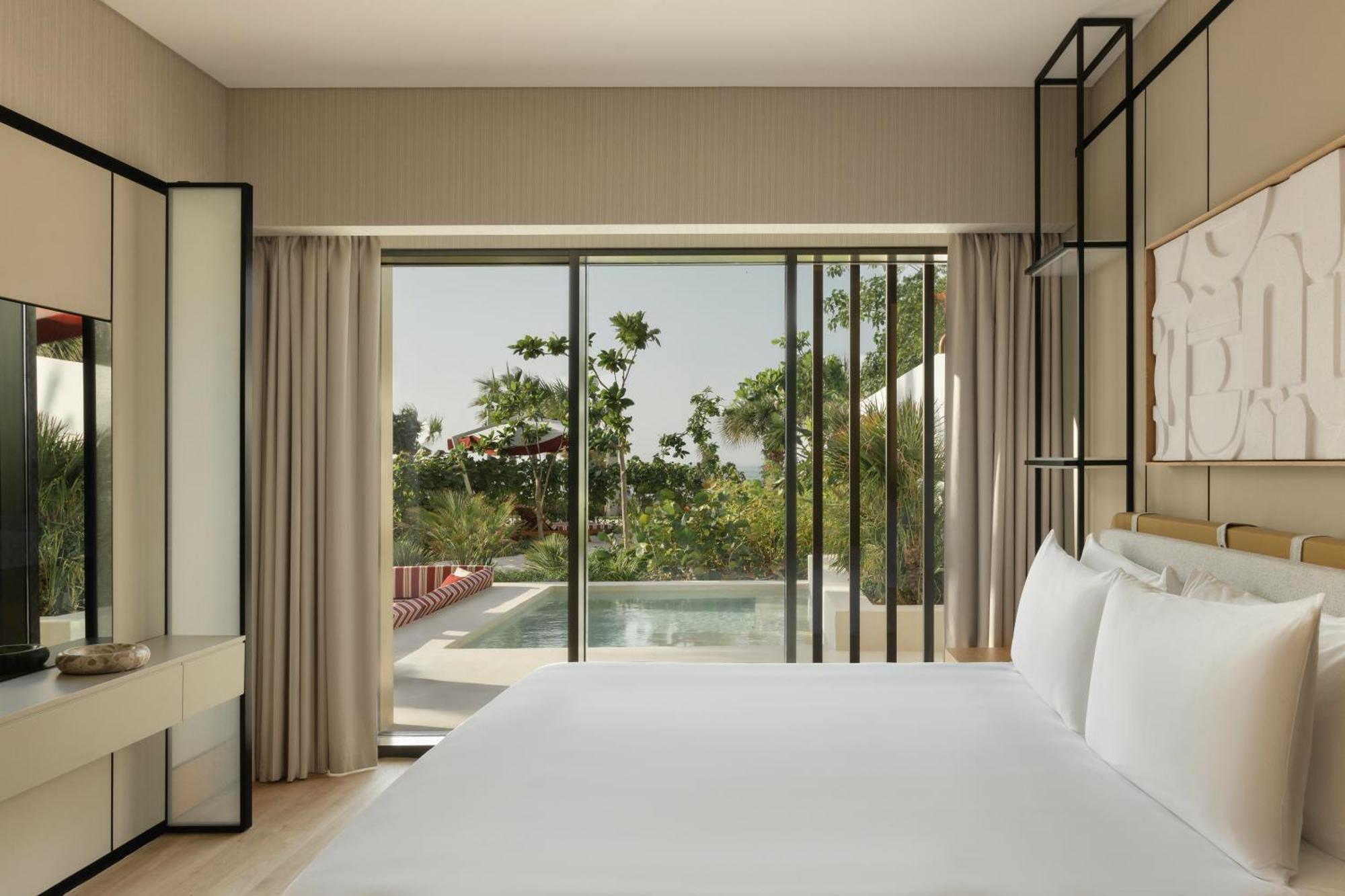 Delano Dubai At Bluewaters Hotell Exteriör bild